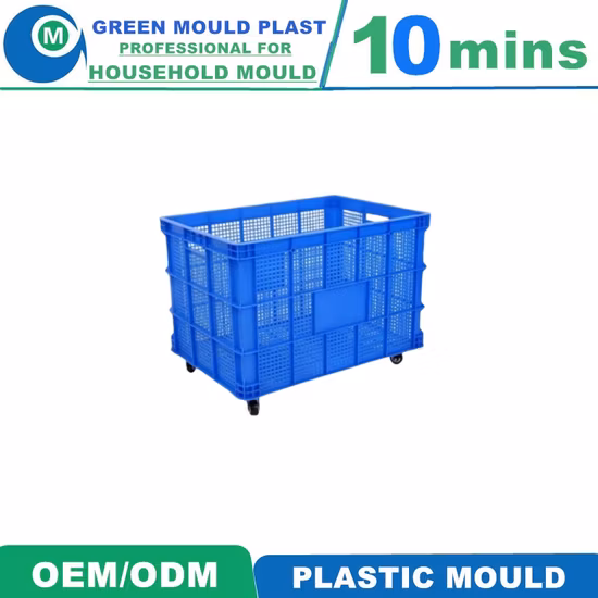 Plastic Injection Pallet Box Crate Mould Mold Packing Pallet Mould Supplier